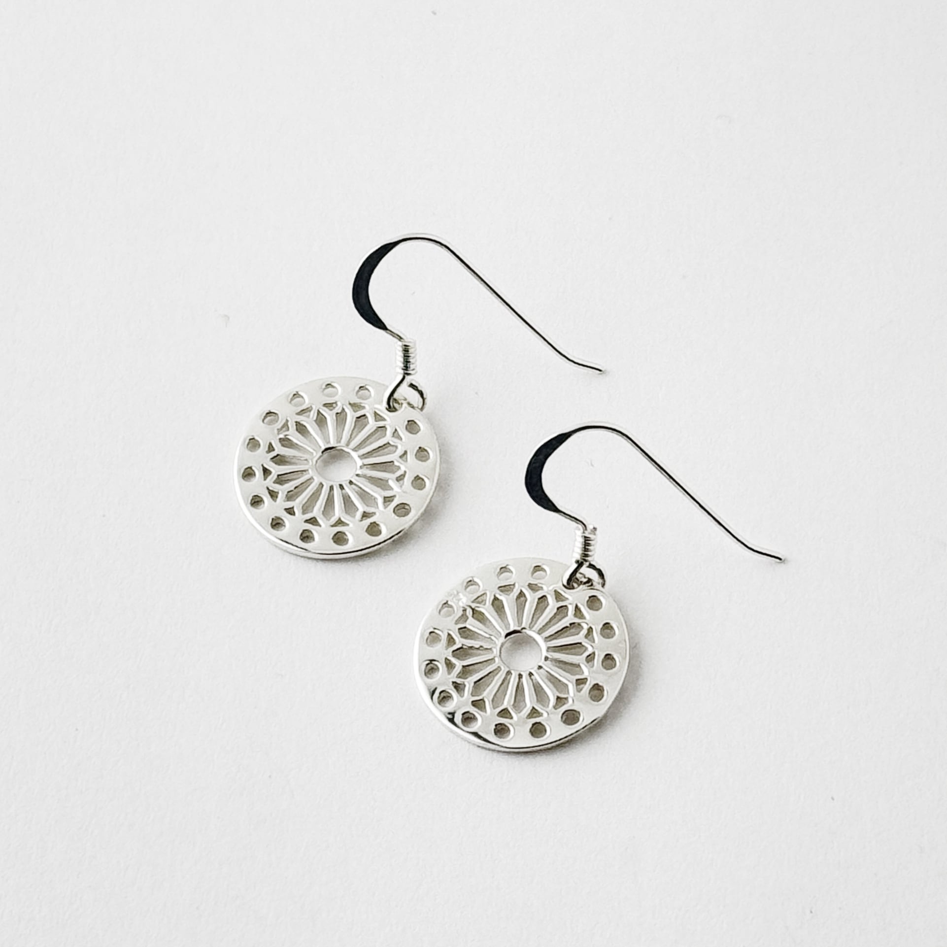 スカシ シングルコイン ピアス