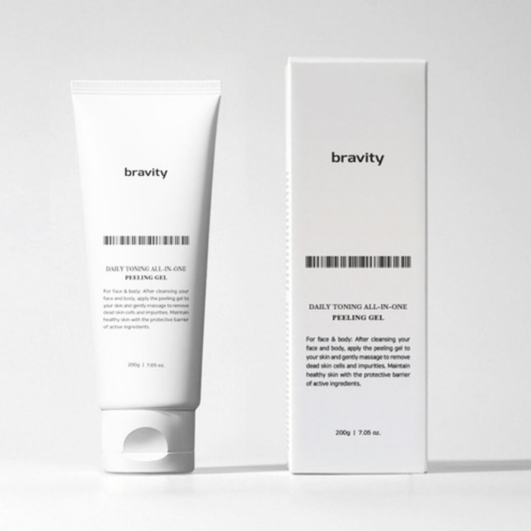 BRAVITY デイリートーニング オールインワン ピーリングジェル