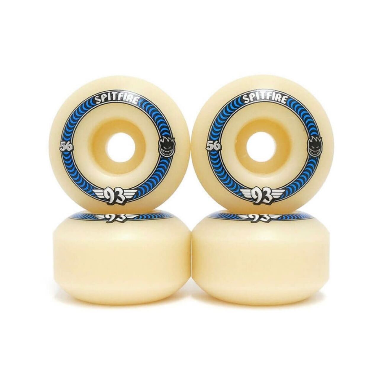スケボー ウィール 52mm ハード99a ソフト85a ブランク ホワイト