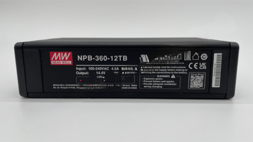 バッテリー充電器 120W/12V仕様 NPB-120-12 MEANWELL製 (通常25,300円）※ご注文される前に最新在庫状況を要ご確認（お手数かけます(-_-;)）