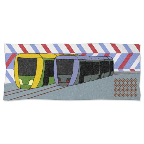 超低床電車タオルver2