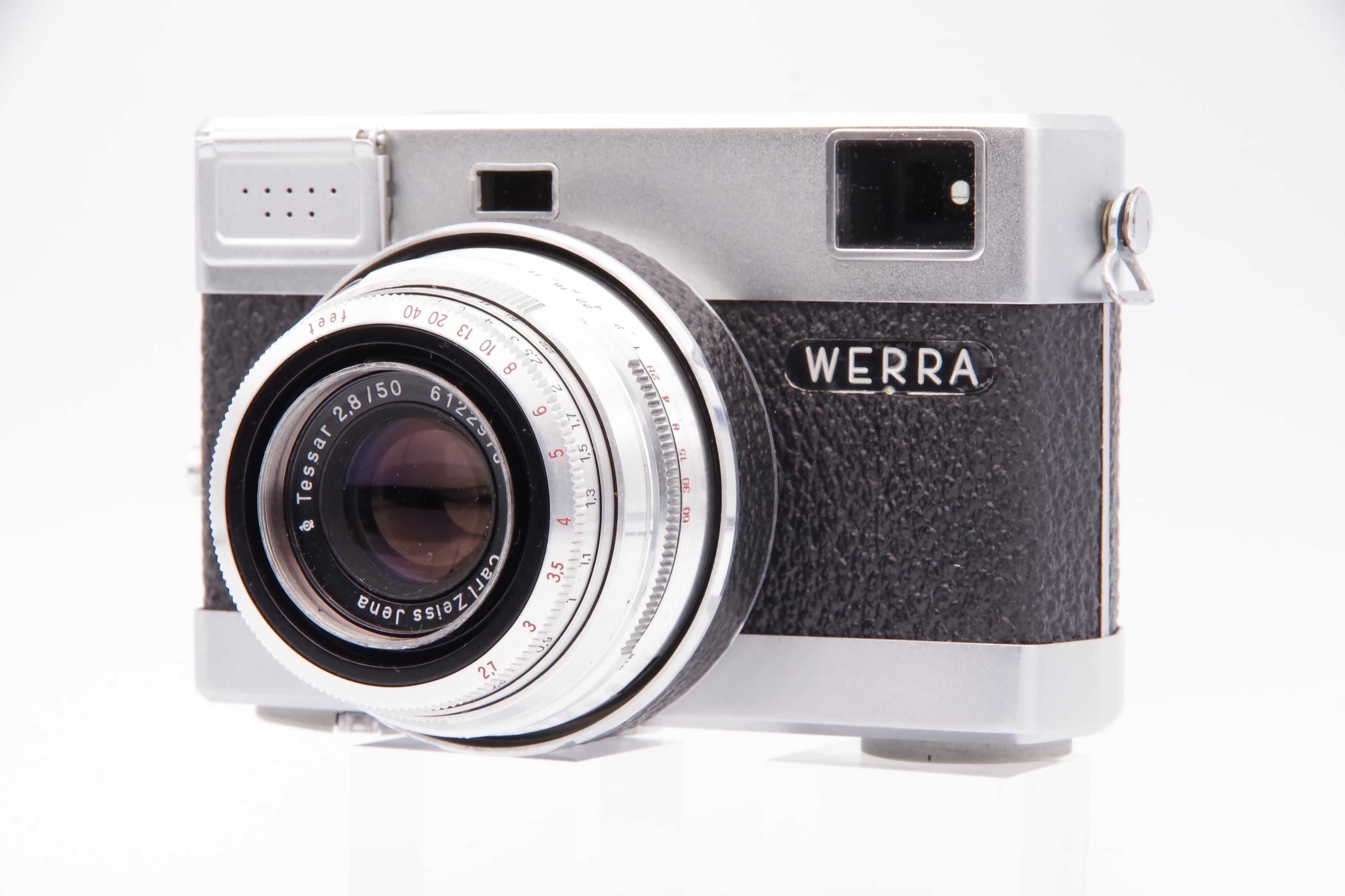 委] WERRA IV BLACK / Tessar 50mm F2.8 Carl Zeiss Jena カール