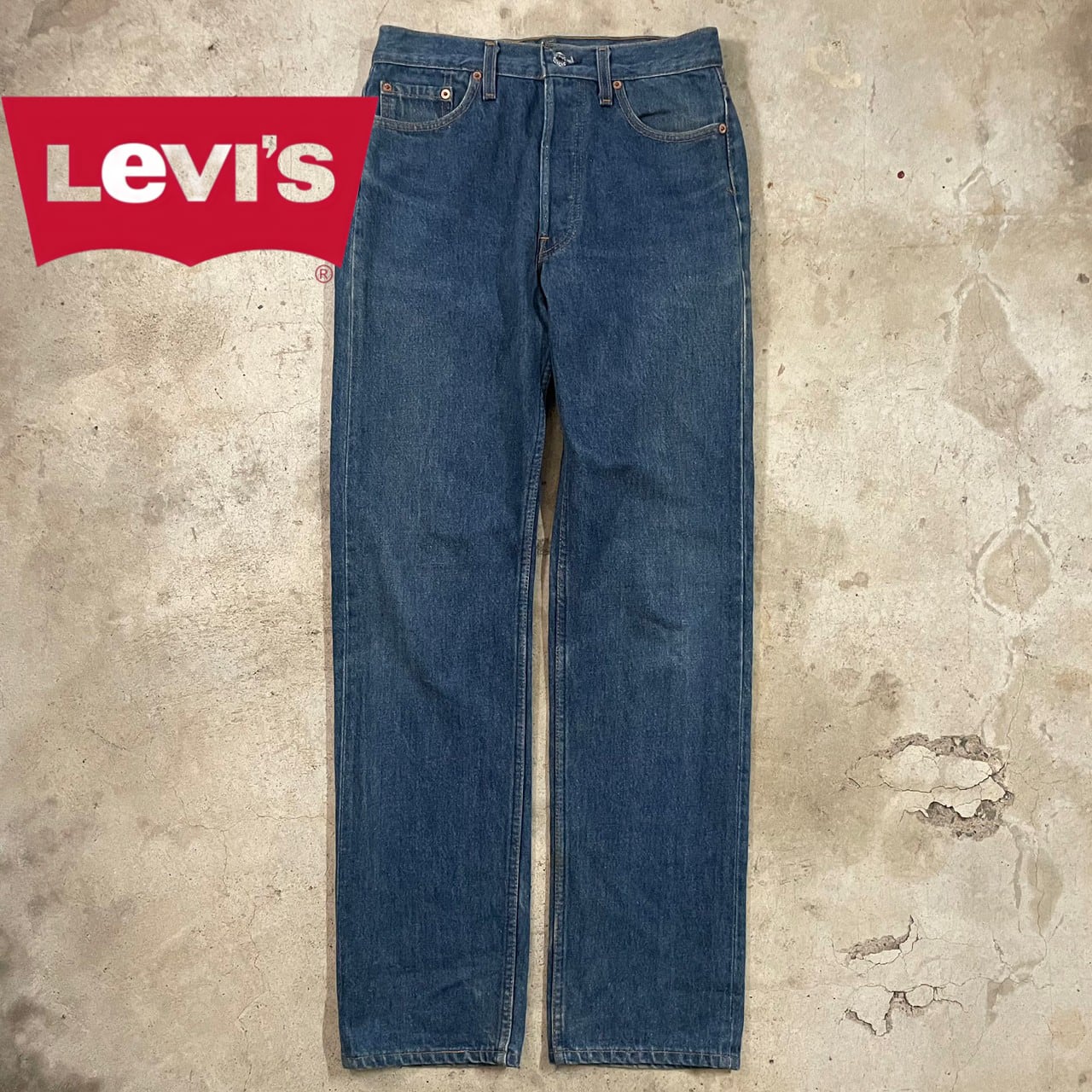 LEVI'S】501 made in USA 93's buttonfly straight denim pants