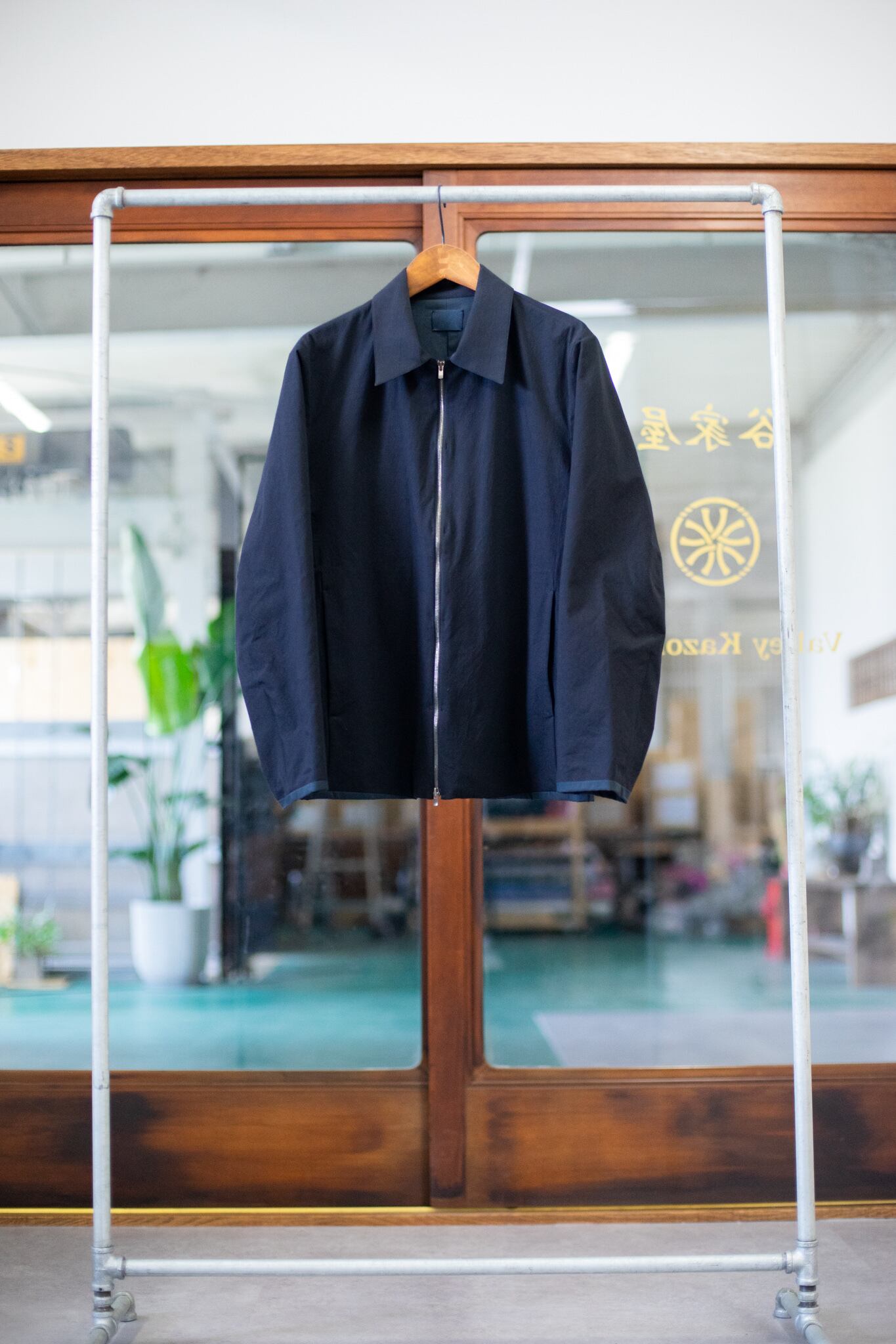 山内 有松塩縮加工・ジップジャケット(20s38) | 谷家屋 -Valley Kazoku  