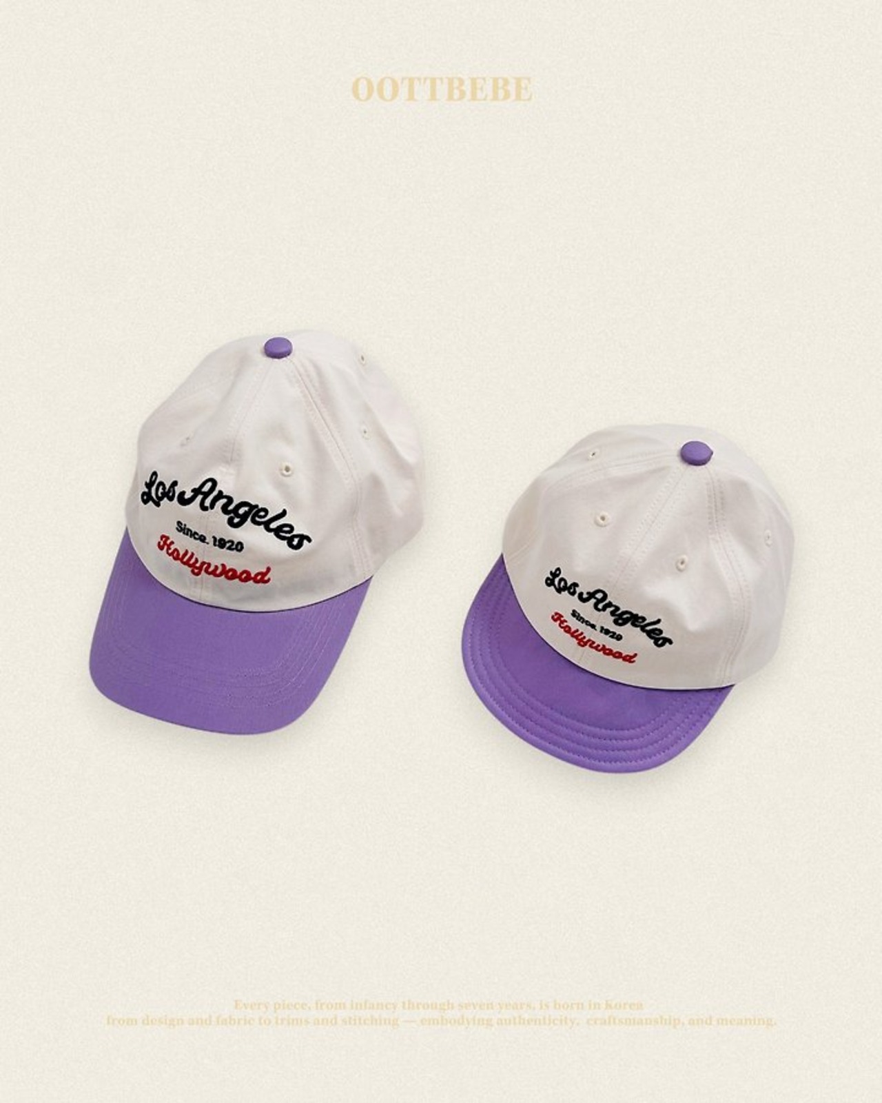 [oottbebe] Hollywood ball cap / [오뜨베베] 할리우드볼캡