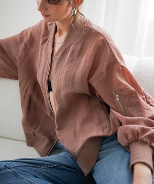 SHEER MA-1(シアーブルゾン )【5430167】