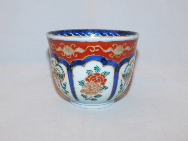 織部香合 Oribe porcelain incense box