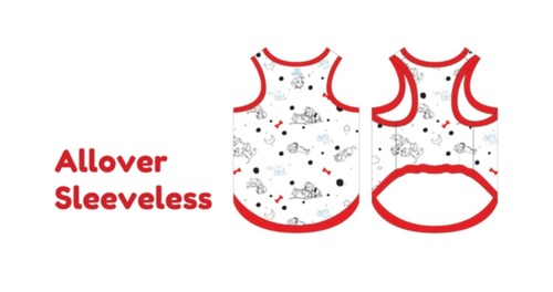 【Dentists appointment】101 Allover Sleeveless