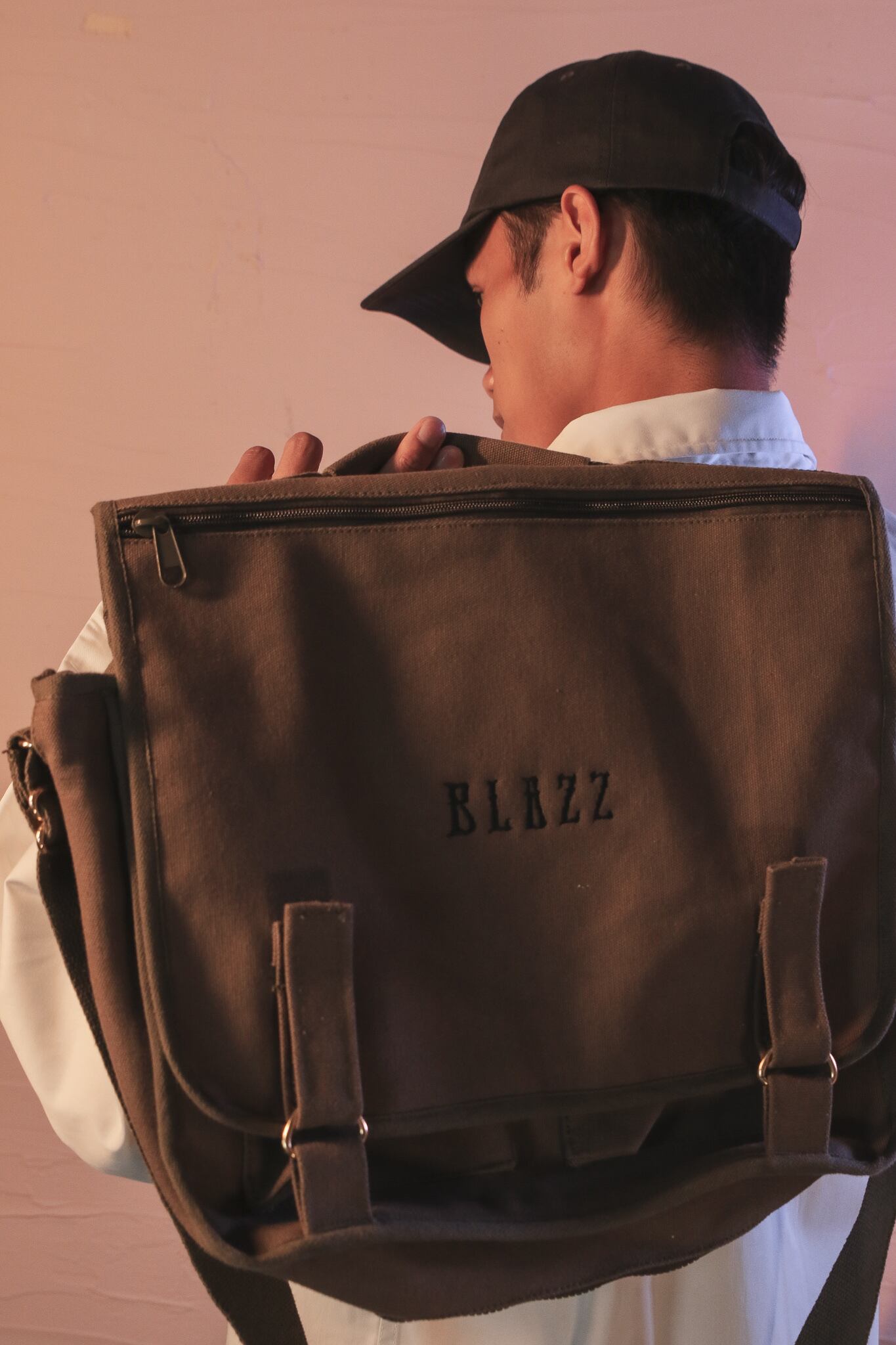 Euro Blazz Canvas School Bag [OLIVE] | blazz works