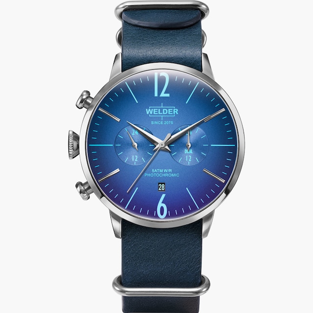 【WELDER ウェルダー】WWRC507／MOODY DUAL TIME 45mm ムーディー デュアルタイム／国内正規品 腕時計