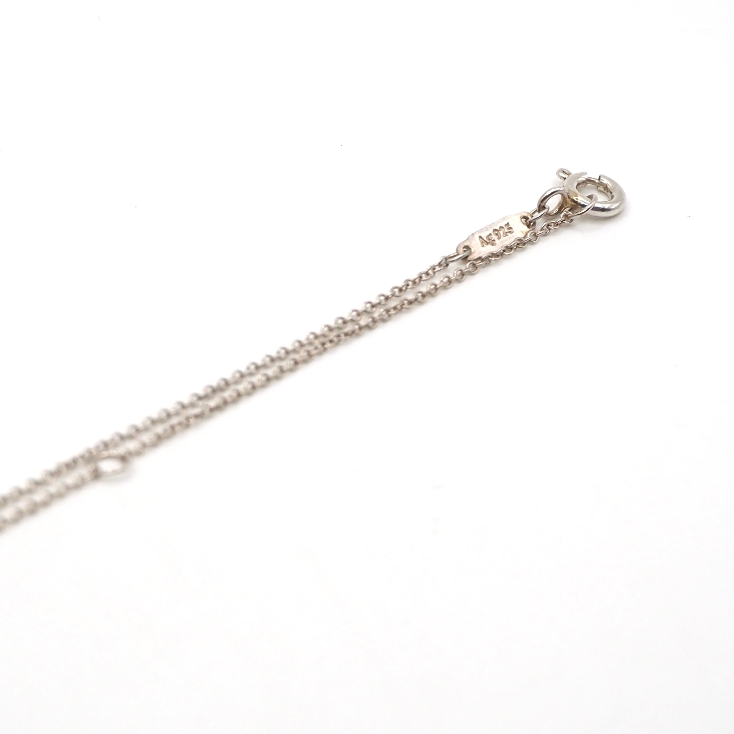 Tiffany&Co. リターントゥ ダブルハート タグネックレス シルバー925