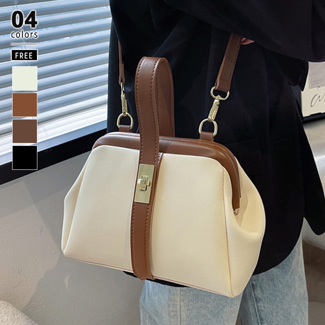 がま口バッグ 2way ショルダーバッグ バッグ がま口 ハンドバッグ 