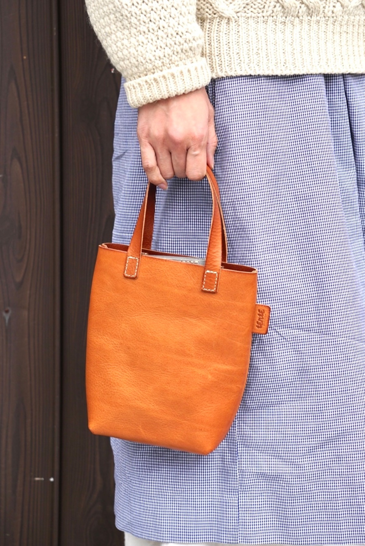受注生産〉me mini tote 【9color】 | TENTE Handcrafted