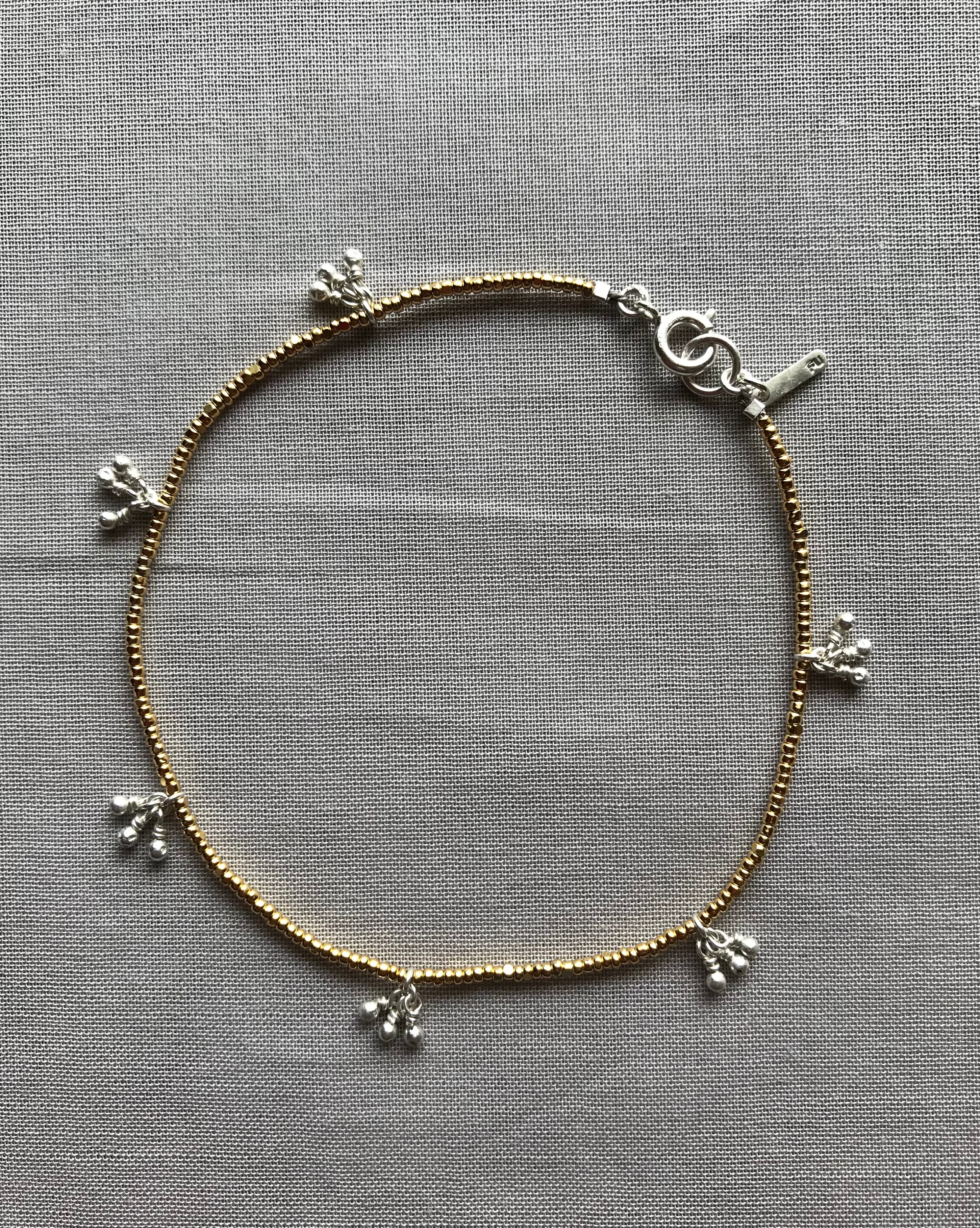 ブレスレット(3grain-b-s) | FU jewelry