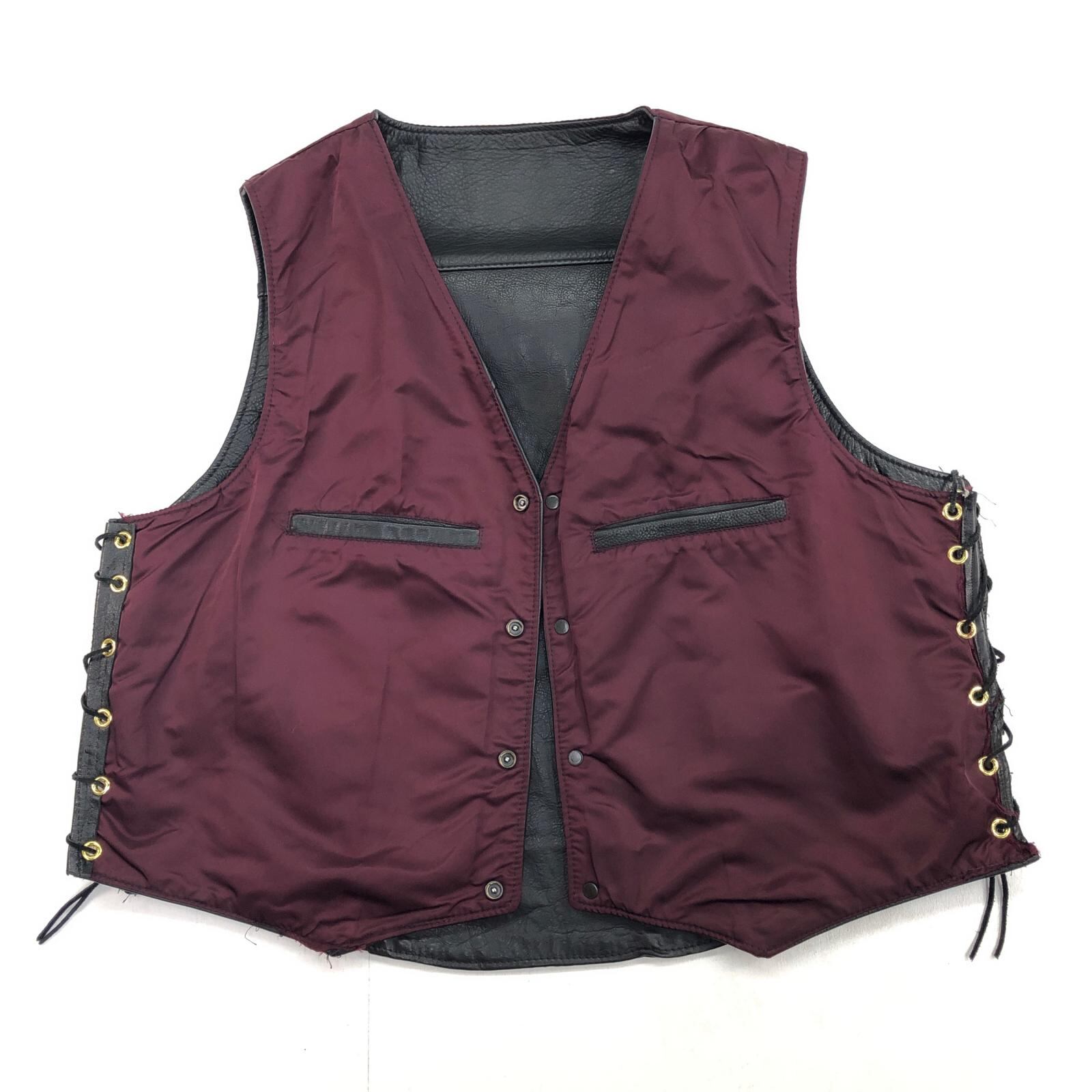 SCHOTT ショット 80- 90年代 USA製 レザーベスト ライダースベスト
