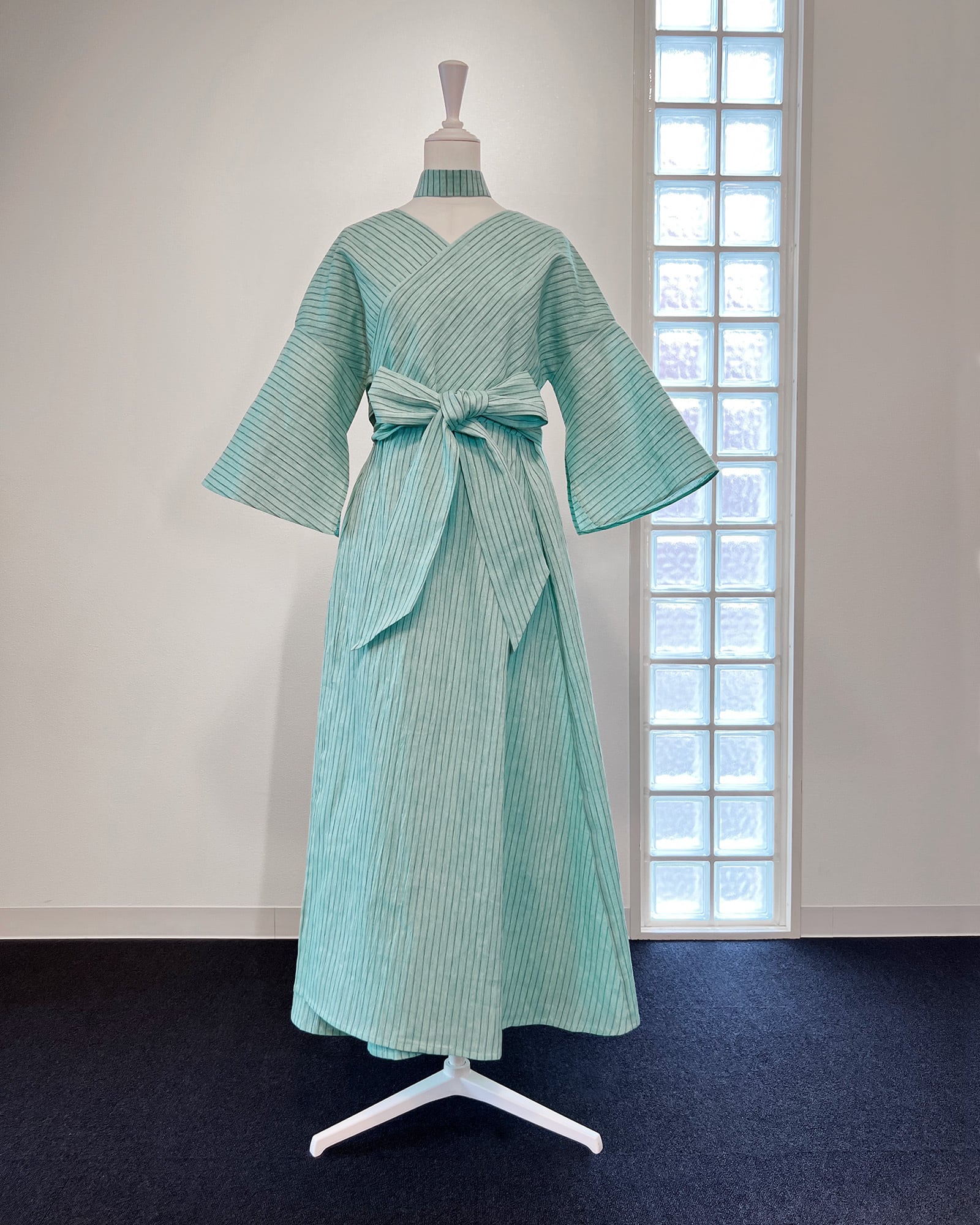 浴衣リメイク　反物　ワンピース VIVIDEEP KA_002 反物ワンピース Tanmono Onepiece | VIVIDEEP atelier