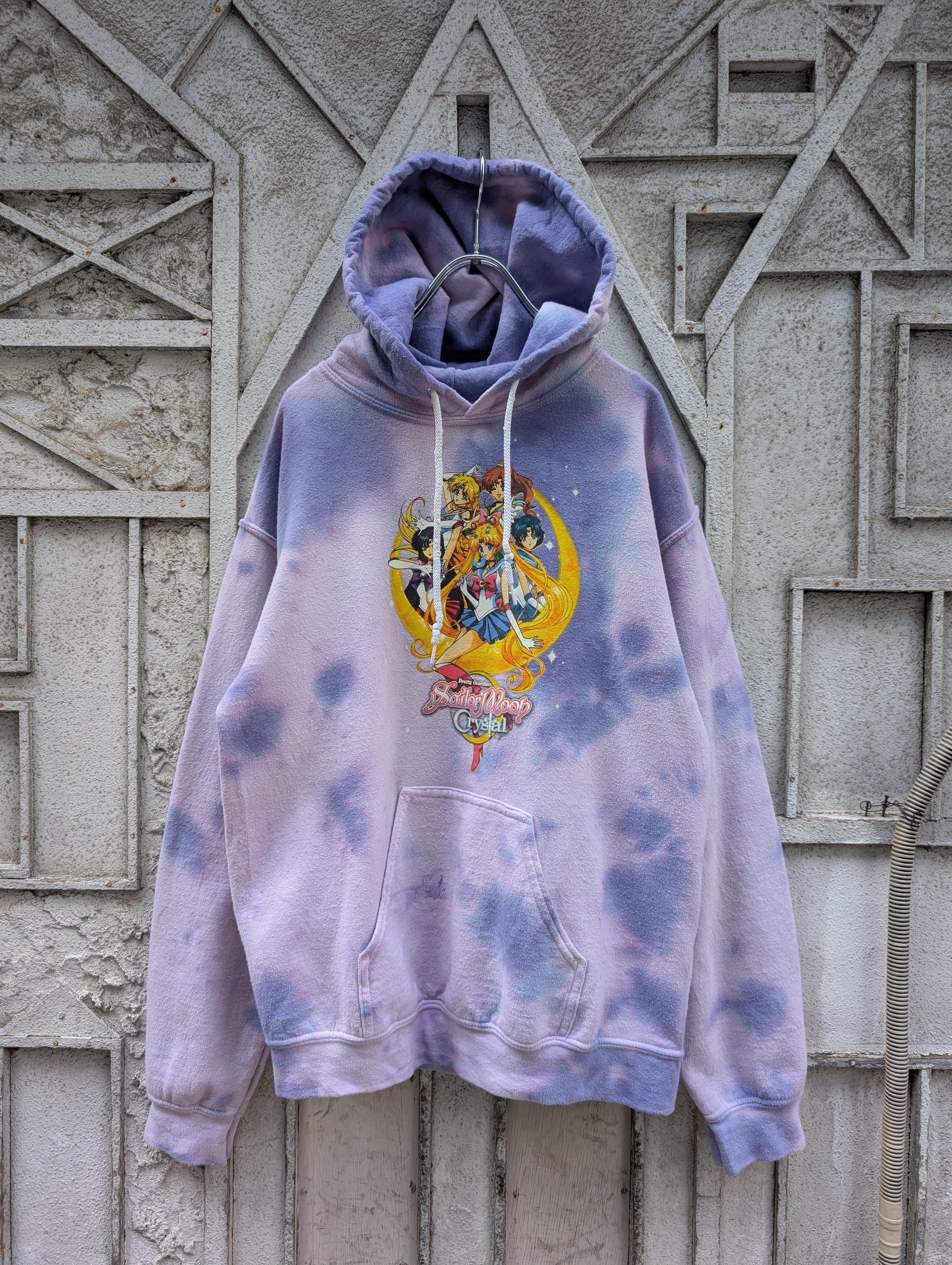 "美少女戦士セーラームーン" tie dye hoodie