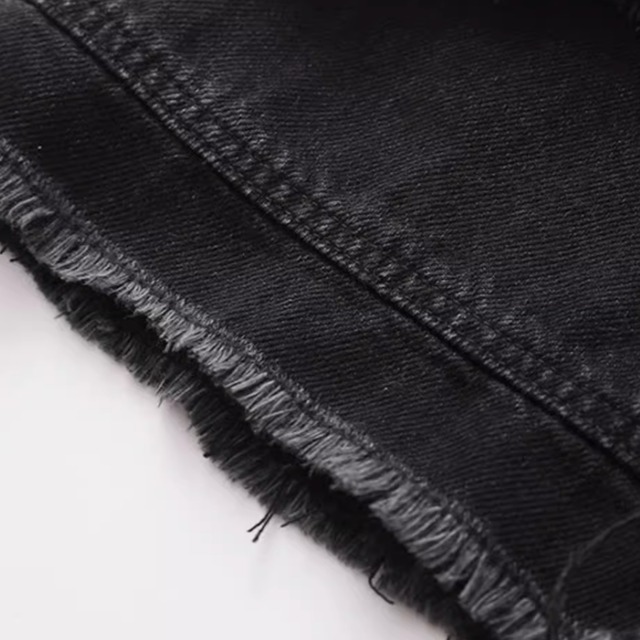 gradient distressed denim pants　L0221