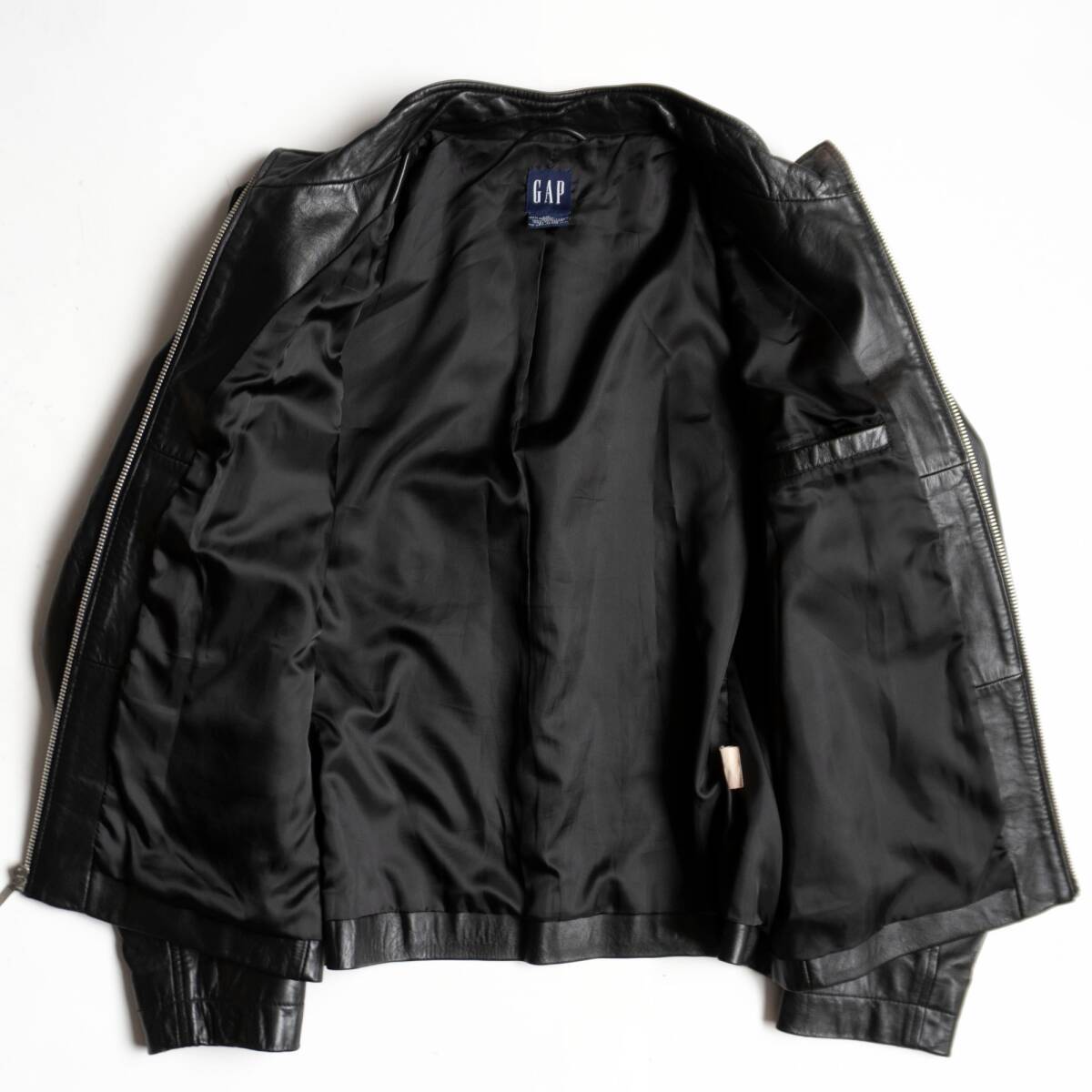 美品】OLD GAP【レザージャケット】 L ブラック オールド ギャップ