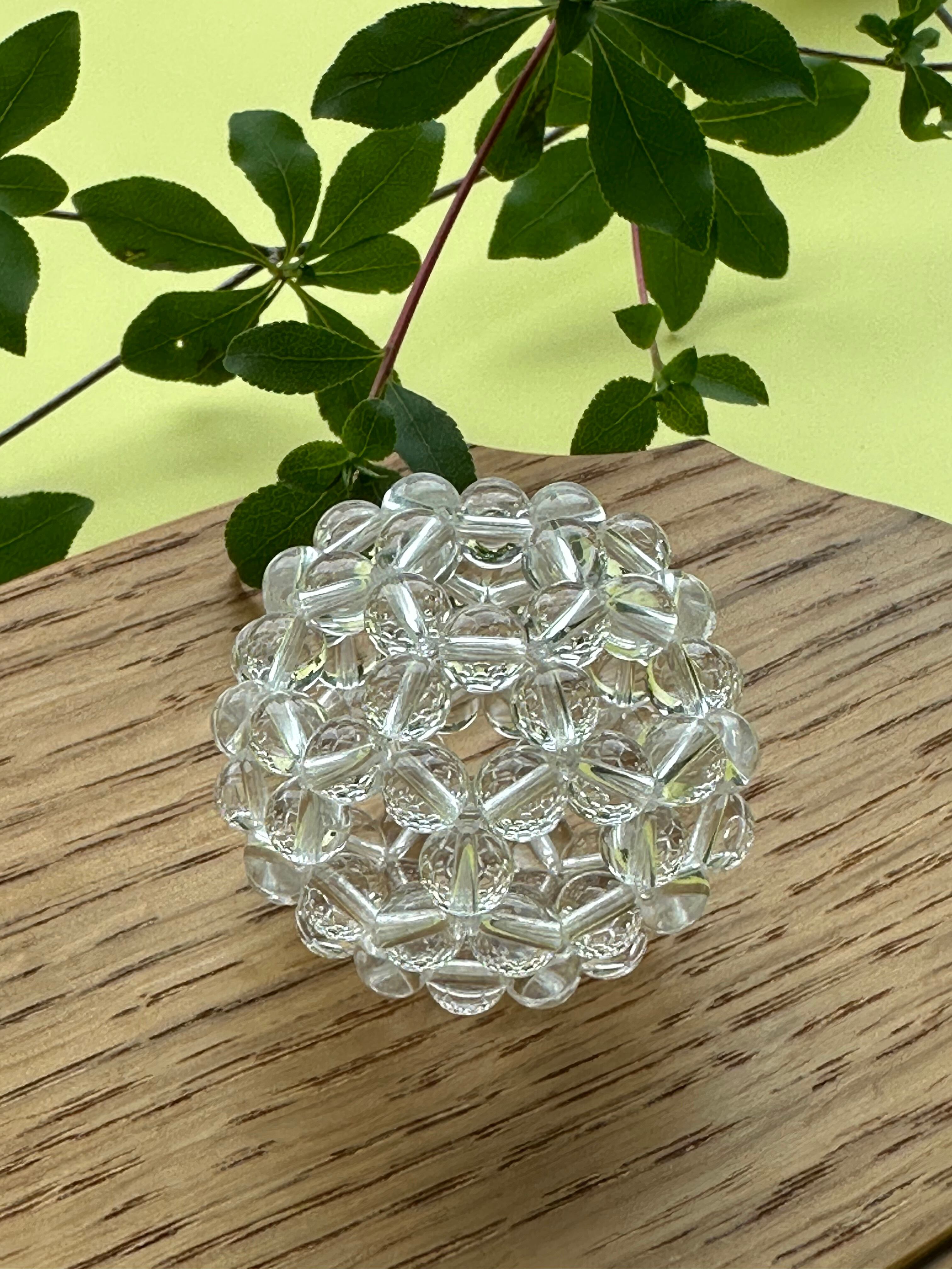 神聖幾何学フラーレン「天然クリスタル 6mm玉」 | SHIMADA DOLL