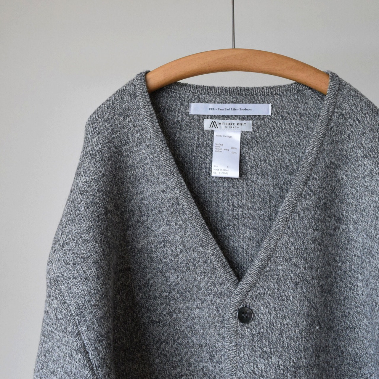 EEL Products NORDIC CARDIGAN イール プロダクツ ノルディック 