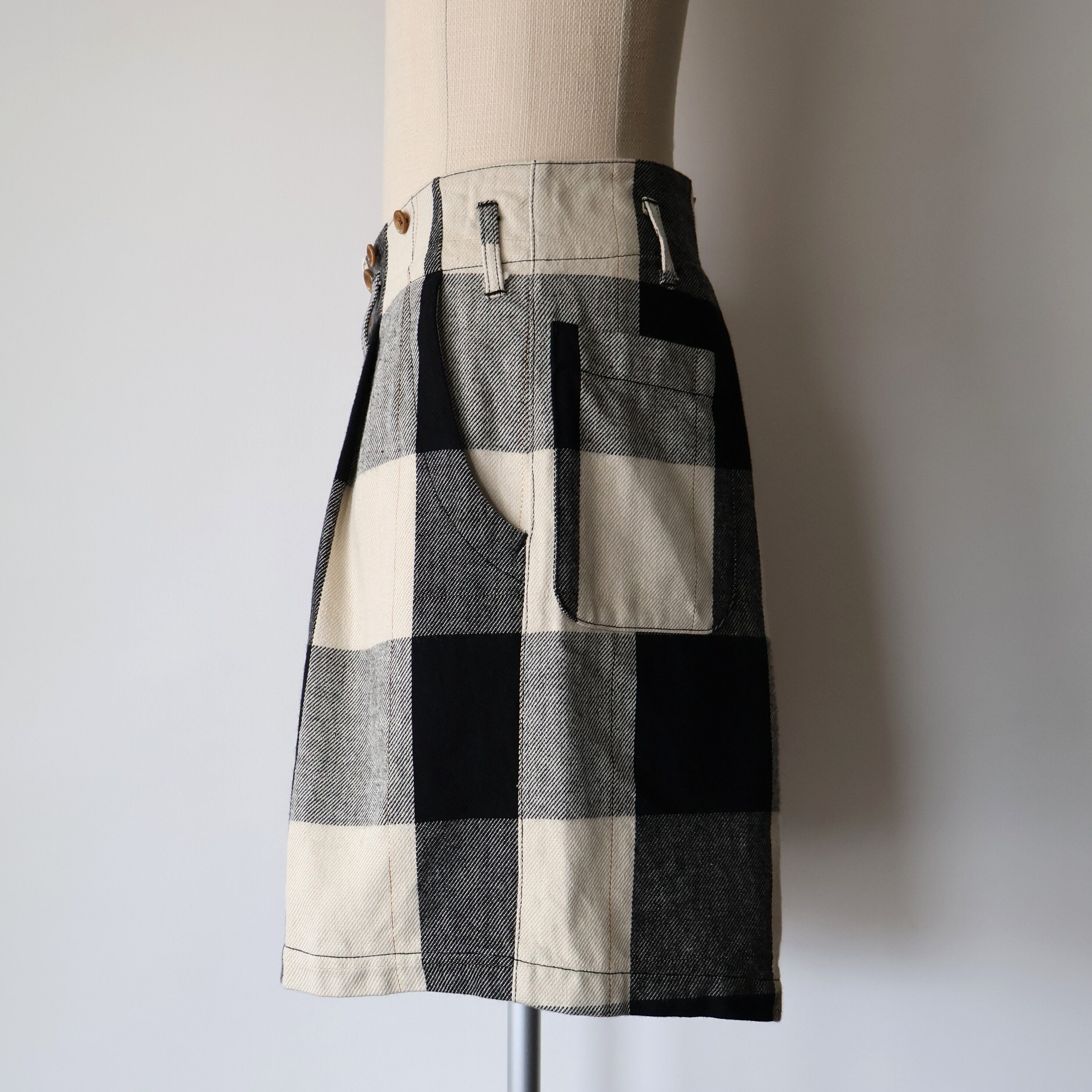 Gurank “ Checkered shorts ( Black/White ) | H.inch/アッシュインチ
