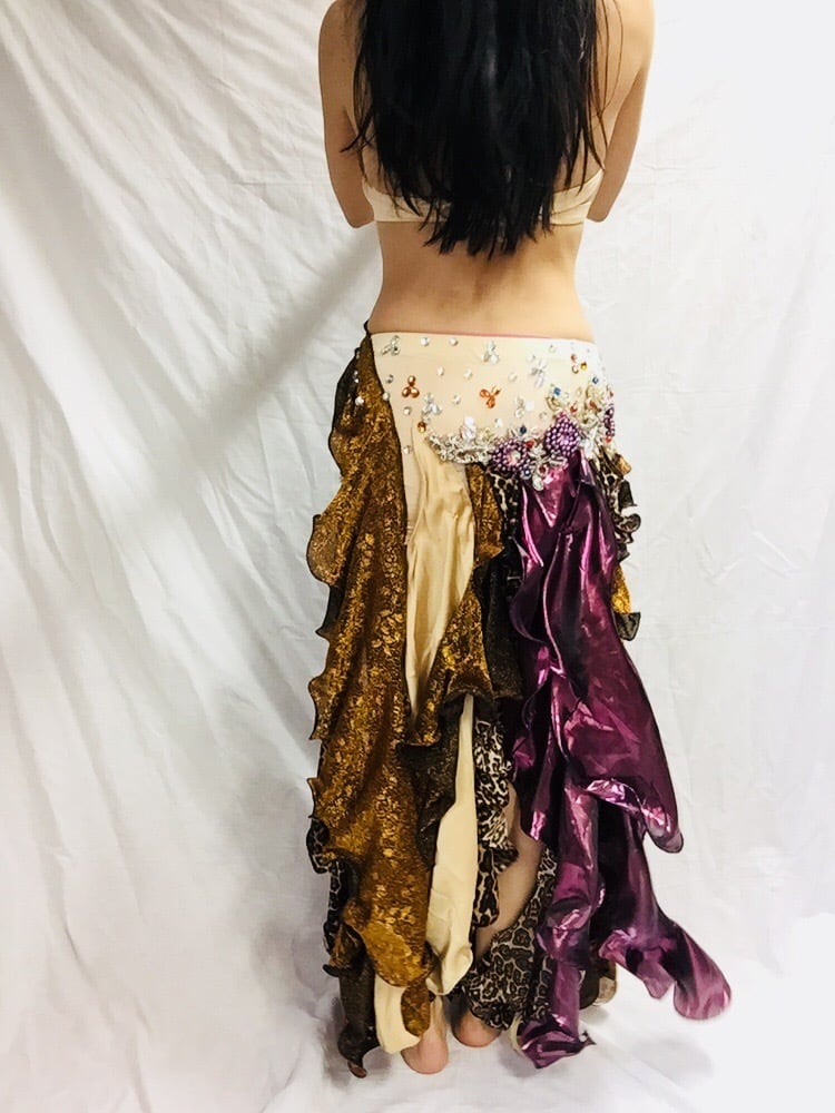 【新品】エジプト製豹柄衣装 エジプト製ベリーダンス 衣装 豹柄 | shamirajapan
