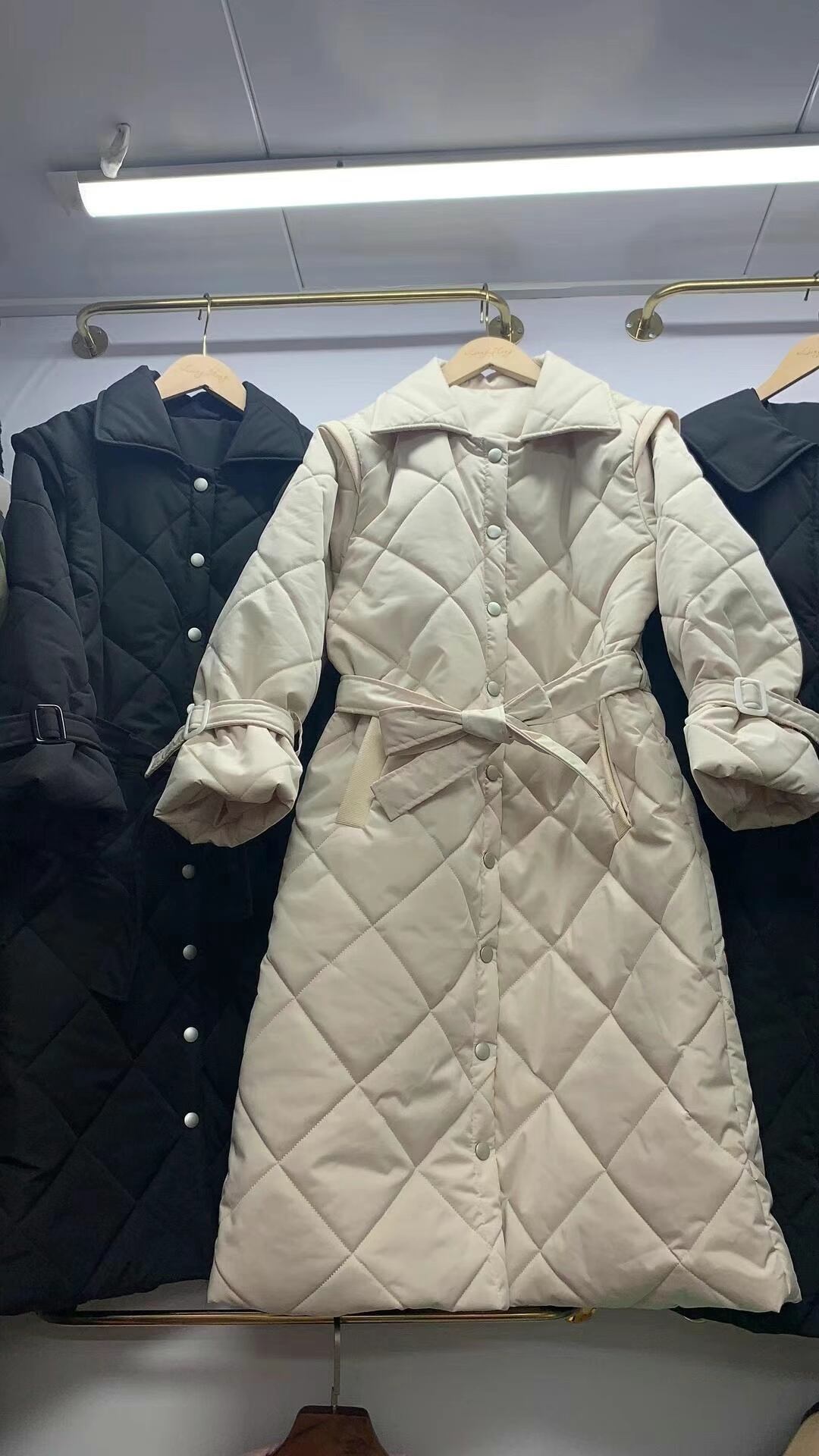 中綿キルティングコート　AJ22262-8911