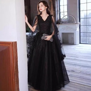 ウエディングドレス パーティードレス　ブラック