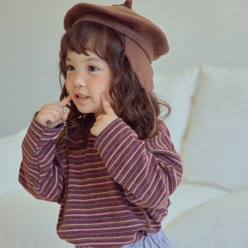 FIRST BLUE［取寄］bambi border tee 26autumn