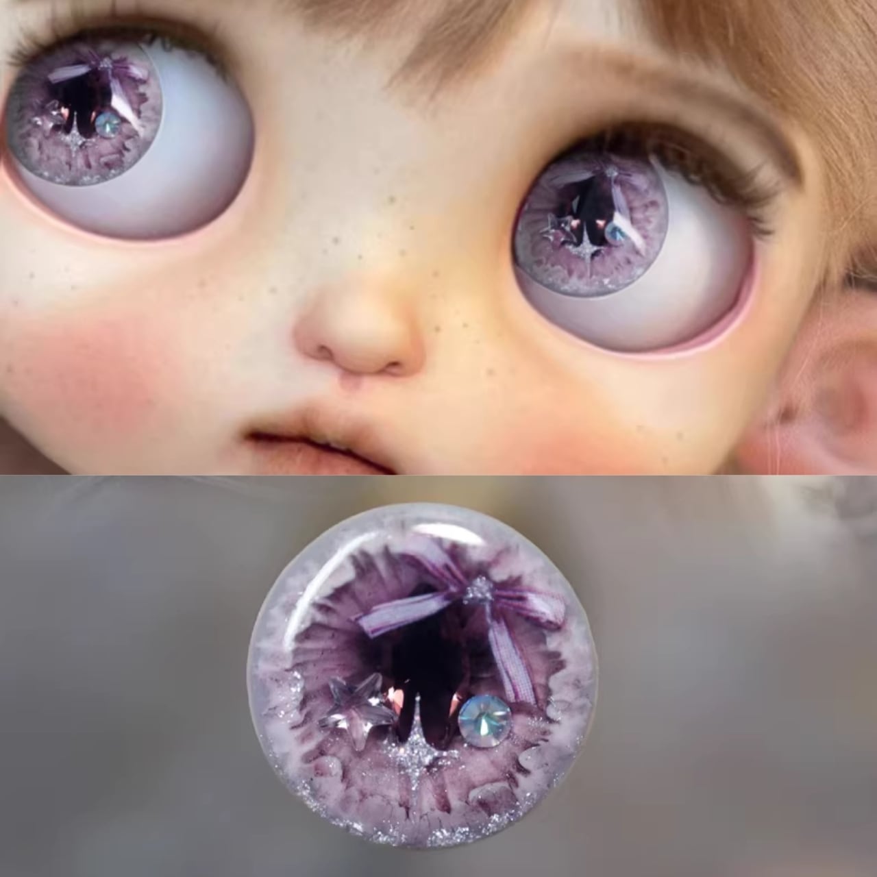 受注製作】【ブライス用アイチップ】ドールアイ Blythe カスタムアイ