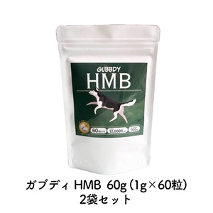 【2GBD05】ガブディ HMB　60粒入り×2袋セット