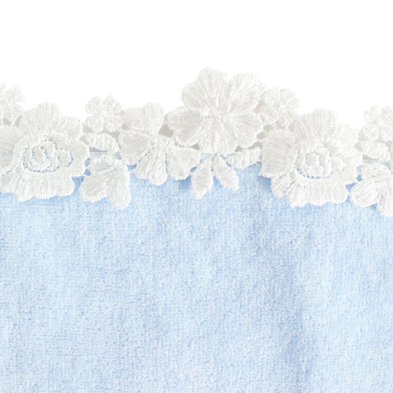 【近沢レース店】タオルハンカチ「オールドローズ」