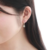 K10WG 翡翠ピアス rough ice hook A貨翡翠 jd_mm1216