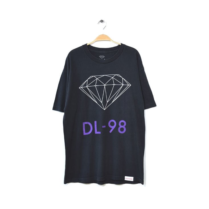 USA製 ダイヤモンドサプライ DL-98 コットン クルーネック 半袖 Tシャツ メンズL Diamond Supply アメカジ 古着 @BB0551