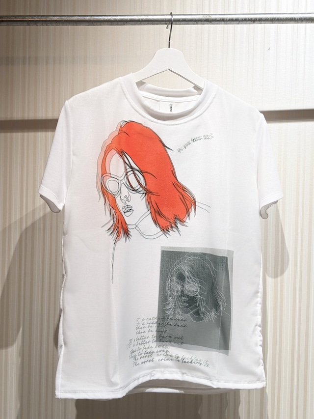 3D T-SHIRT WHITE [MX-1161]