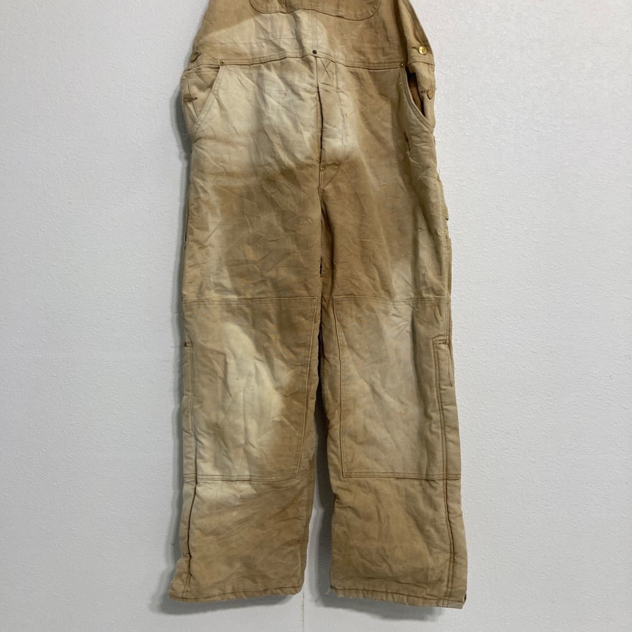 Carhartt ダック 中綿 オーバーオール W44 カーハート 100周年 ワーク 