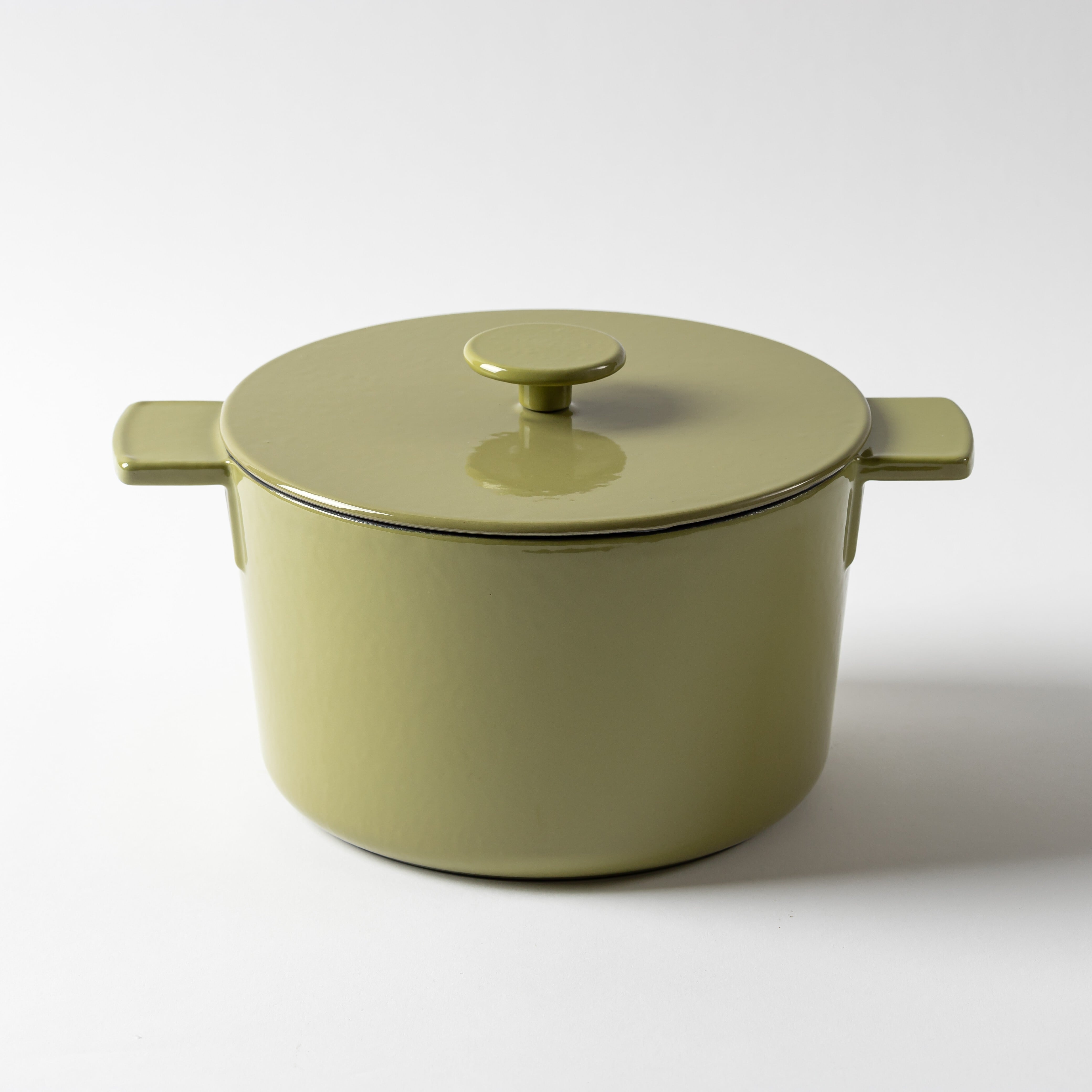 Primo 鋳物ホーロー鍋 20cm オリーブ