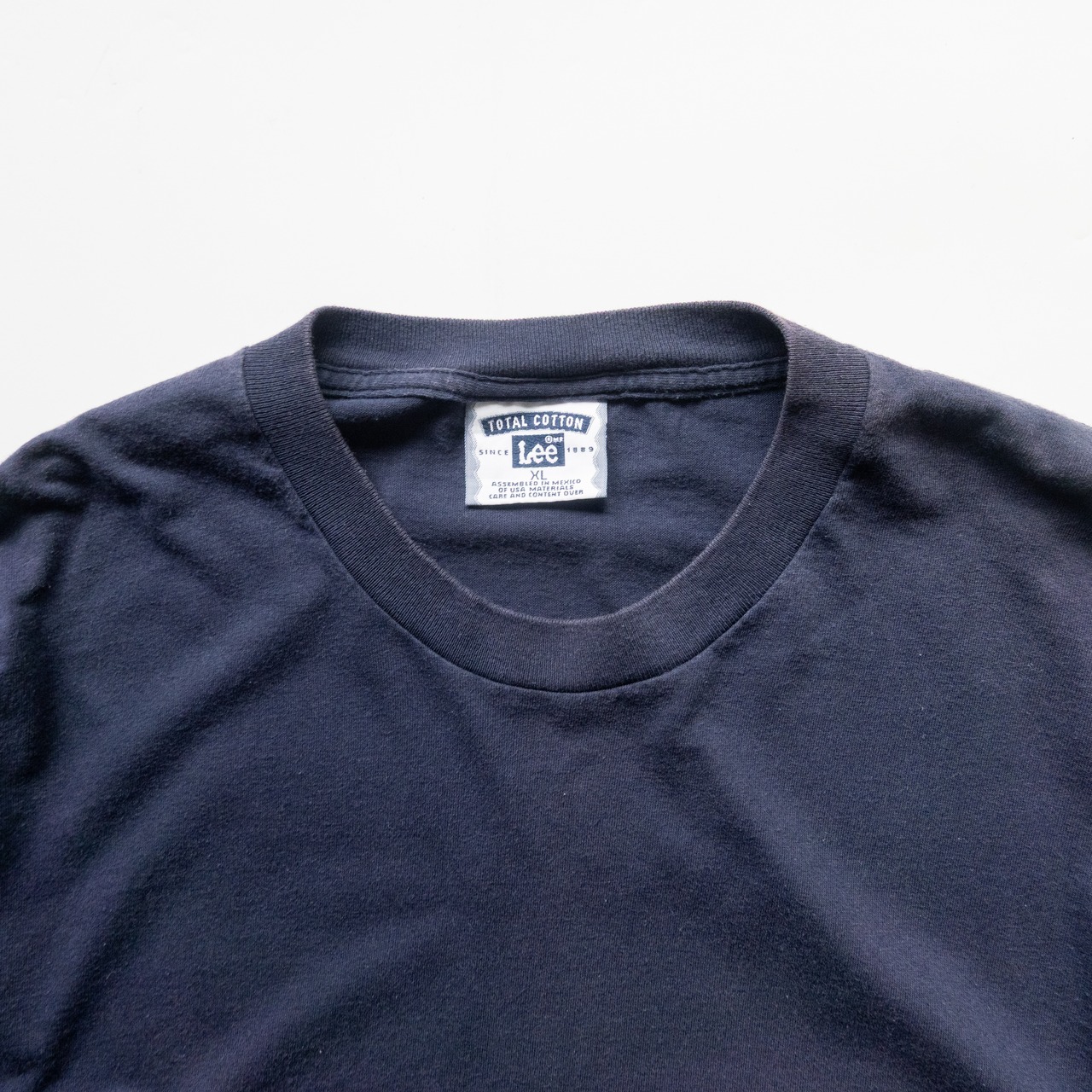 1990’s~Lee Plain T-Shirt / Made in Mexico
