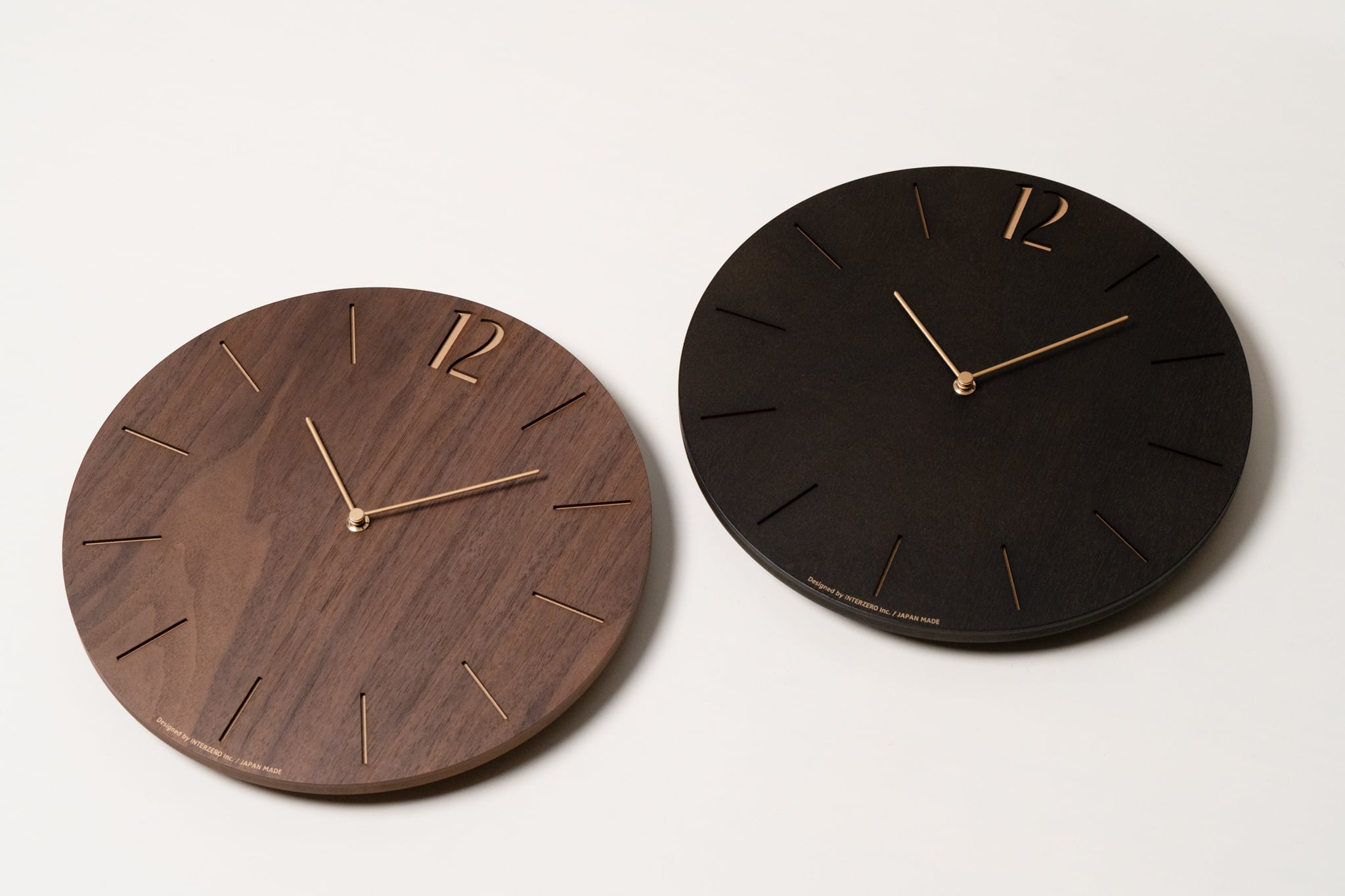 電波時計 PROUD CLOCK WALNUT -NENRIN- | シャンブル【CHAMBRE】by