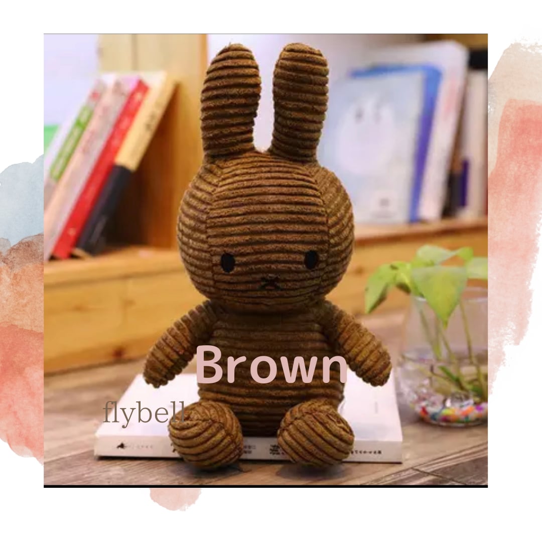 【即納】コーデュロイラビット 》》》 》》 》》》 》》》》 インテリア うさぎ コーデュロイ ぬいぐるみ ミッフィー 好きな方にもおすすめです