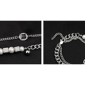 スクエアパッチワーク ブレスレット W163