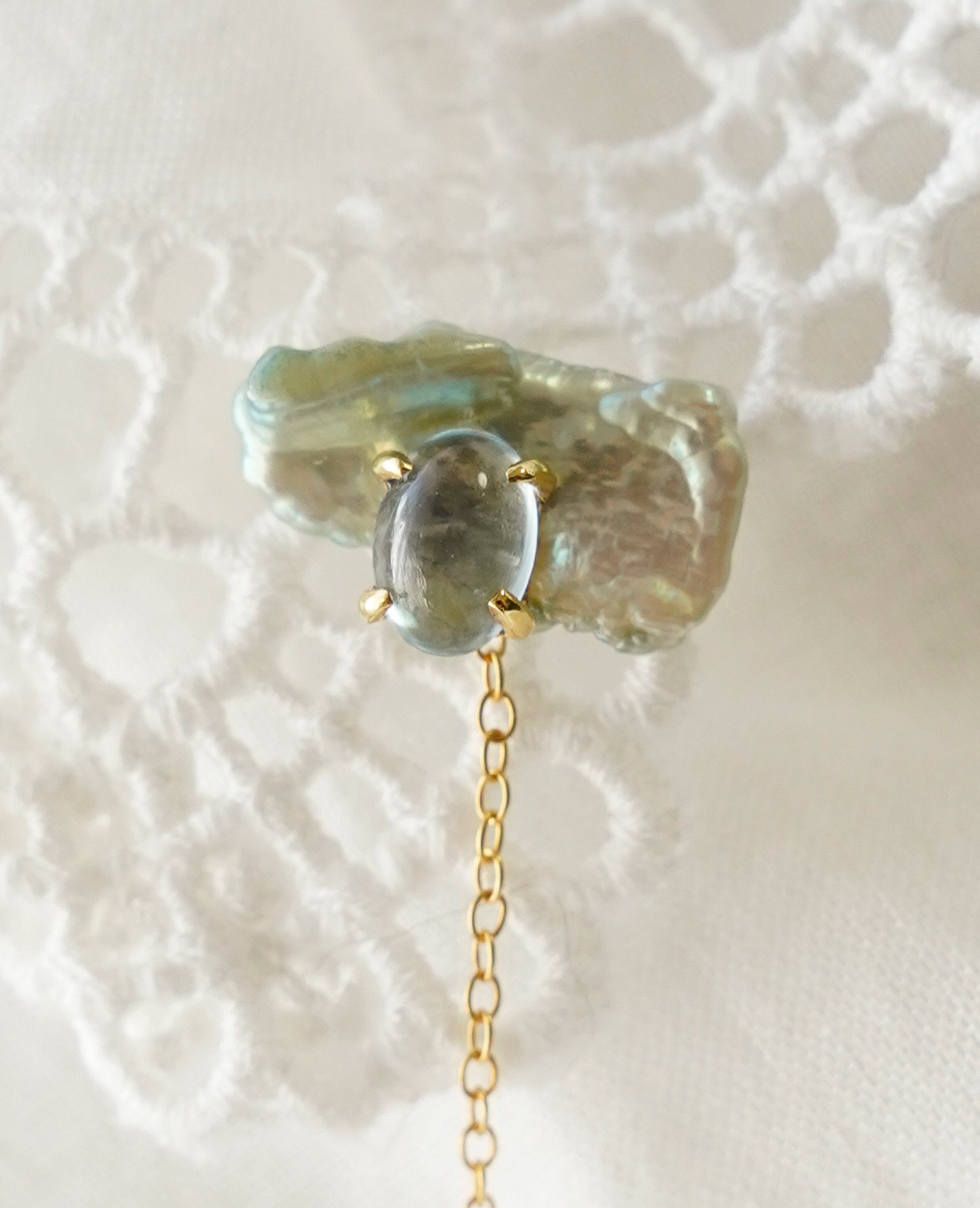 (SV)Thalatta pierced(Tourmaline)