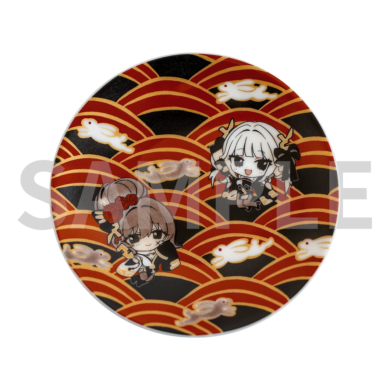 【事後物販】勝利の女神:NIKKE 九谷焼 Area 3rd 石川 ブラン&ノワール