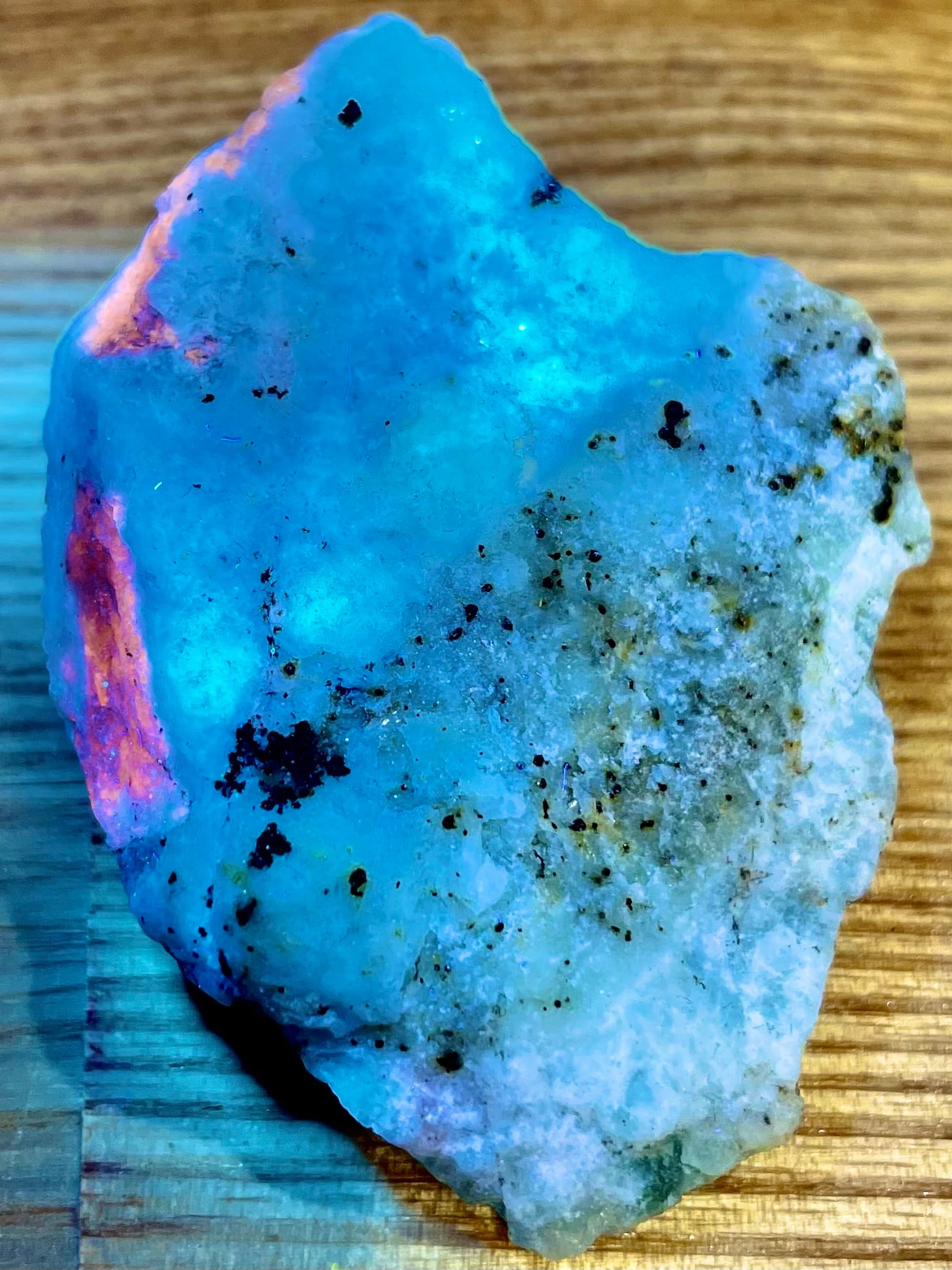 トップクオリティ！505ctグリーンソーダライト原石/蛍光鉱物 トップクオリティ！505ctグリーンソーダライト原石/蛍光鉱物