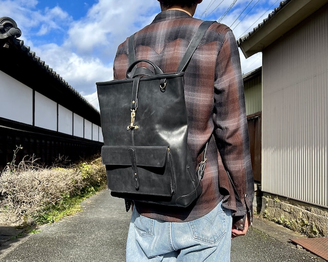Groover Leather グルーバーレザー　GHB-210 巾着ショルダーバッグ　 LeatherBag waistbag shoulder