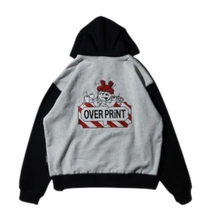 【overprint】EVERYDAY ZIP HOODIE【オーバープリント】