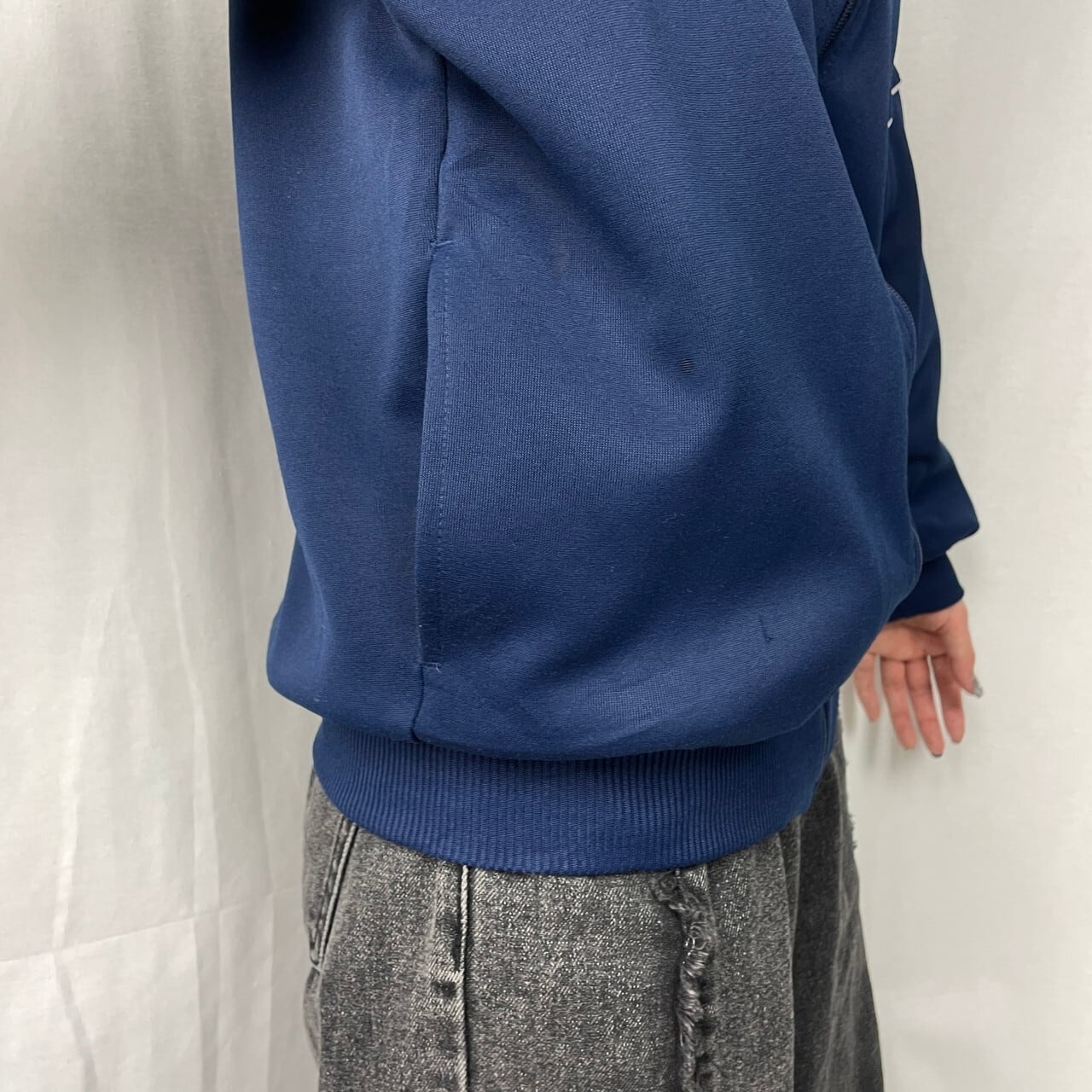 80年代 adidas アディダス ハイネック トラックジャケット メンズS-M