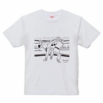 ホワイト組手ドライTシャツ【受注生産】
