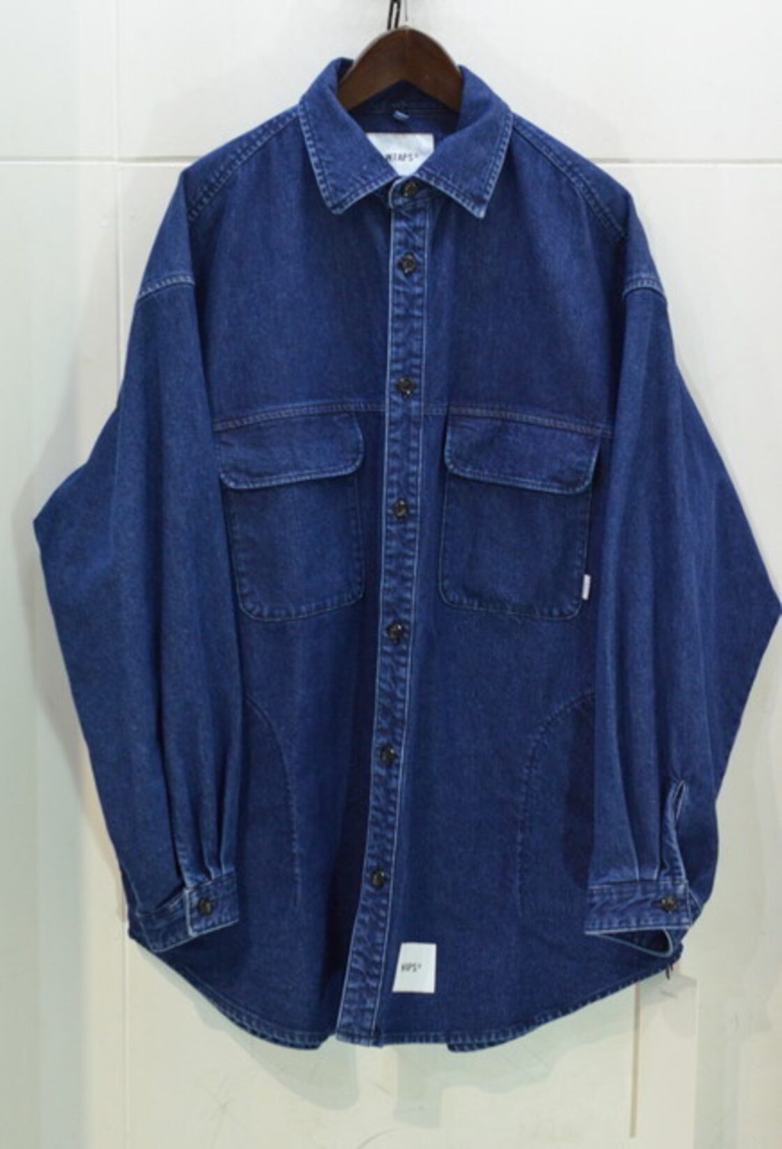 WTAPS Wcpo 01 / LS / Cotton. Denim Indigo | PAY ID